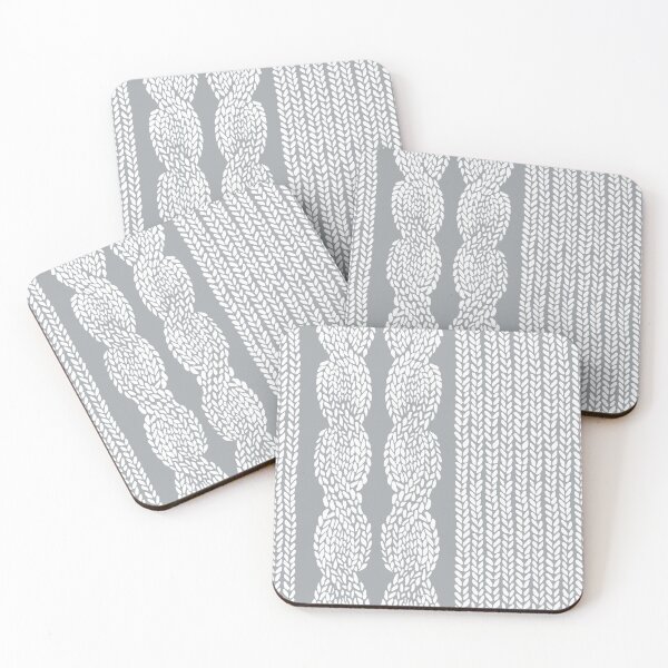 Item preview, Cable Knit 1 Gray designed and sold by ProjectM.