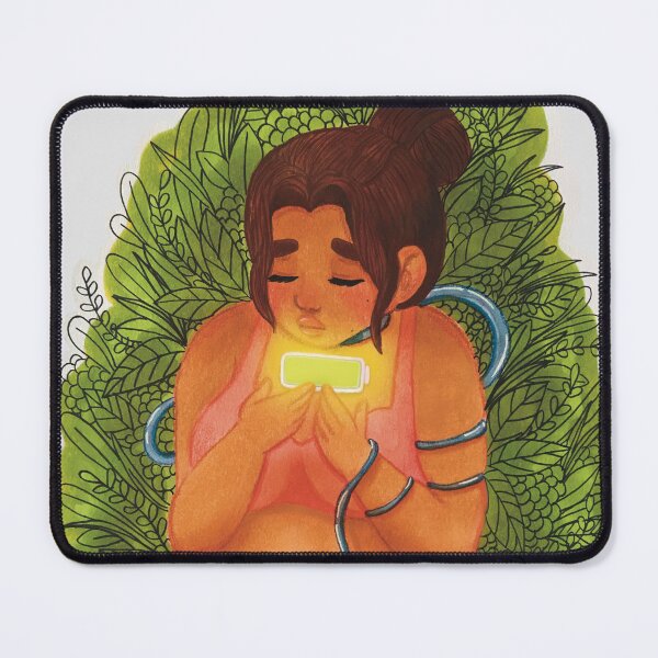Item preview, Unplug to Recharge | Body Positivity and Mindfulness designed and sold by MoBerryHollow.