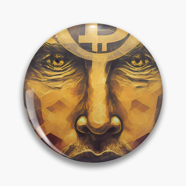 Item preview, Bitcoin Logo Fantasy Art designed and sold by HodlerSqvad.