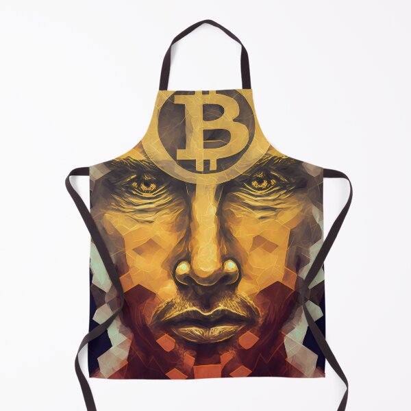Item preview, Bitcoin Logo Fantasy Art designed and sold by HodlerSqvad.