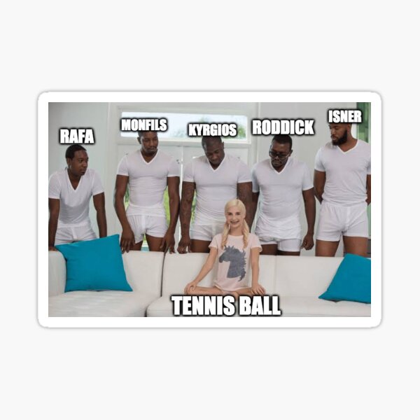 Tennis Memes - Tie Break Meme | Sticker