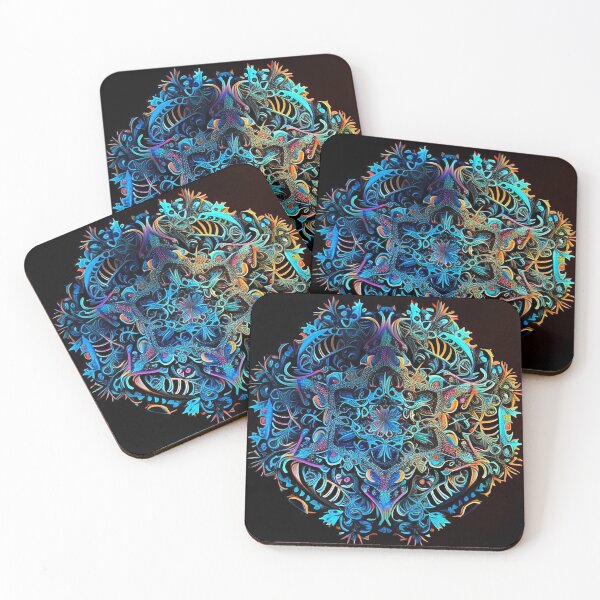 Item preview, delicate and bright round cyclic pattern in Asian style designed and sold by annamiss.