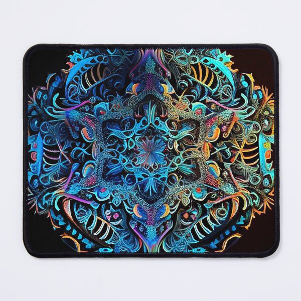 Item preview, delicate and bright round cyclic pattern in Asian style designed and sold by annamiss.