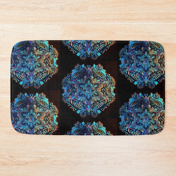 Item preview, delicate and bright round cyclic pattern in Asian style designed and sold by annamiss.