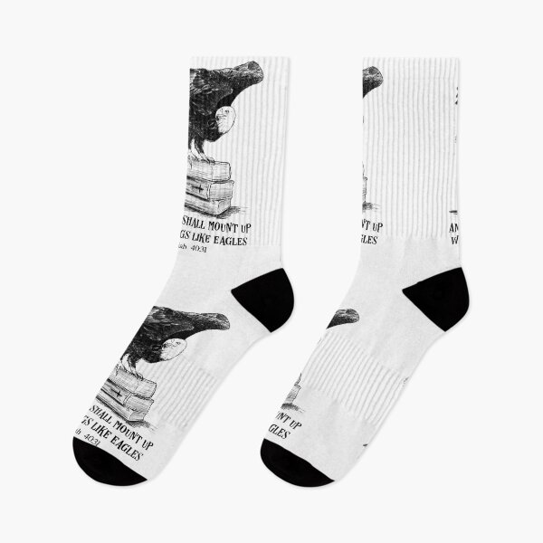 Item preview, But those who wait on the LORD Shall renew their strength; They shall mount up with wings like eagles, They shall run and not weary - Isaiah 40 Verse 31 designed and sold by MJDezigns.