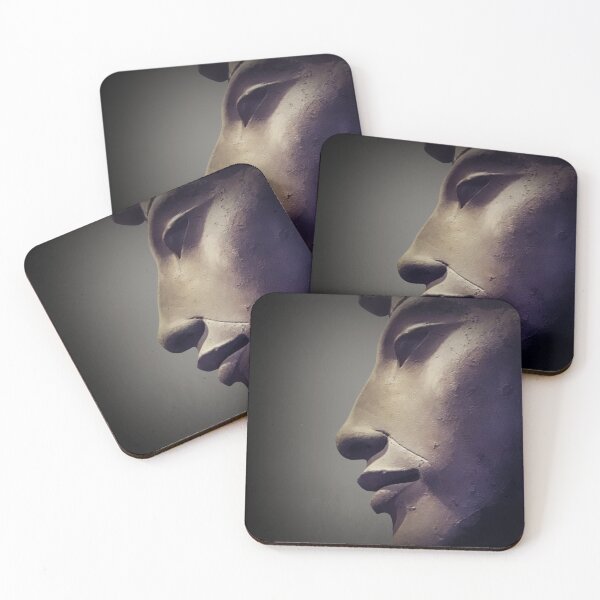 Item preview, Pharaoh Akhenaten, profile, vintage, archaeological museum in Luxor, ancient Egypt photography designed and sold by art-of-egypt.