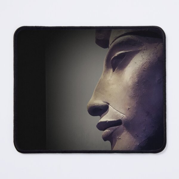 Item preview, Pharaoh Akhenaten, profile, vintage, archaeological museum in Luxor, ancient Egypt photography designed and sold by art-of-egypt.