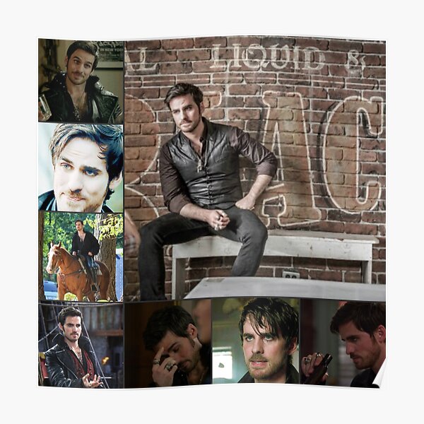 Captain Killian {Hook} Jones Love 13 Poster