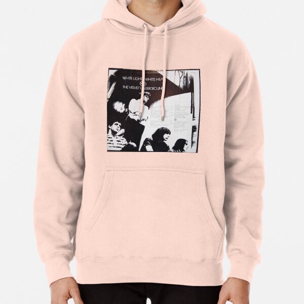 White hotsell velvet hoodie