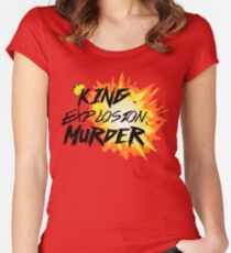 King explosion murder - BNHA Women's Fitted Scoop T-Shirt