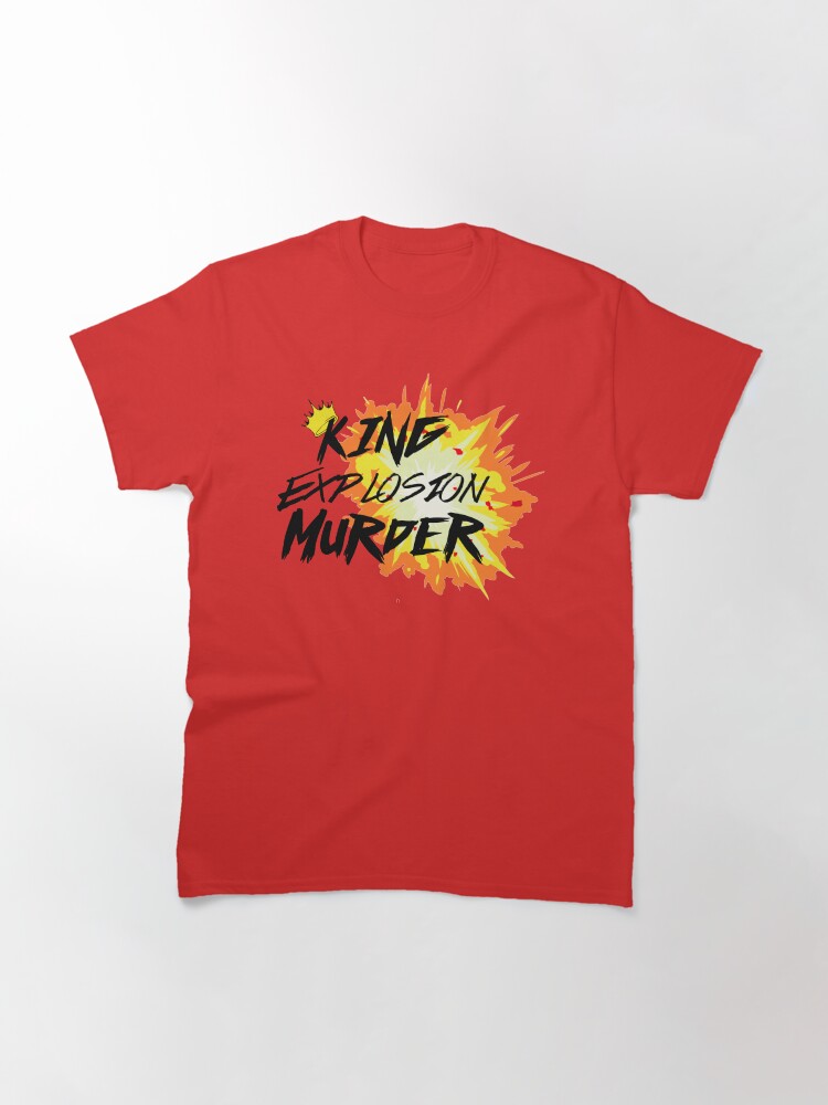 Alternate view of King explosion murder - BNHA Classic T-Shirt