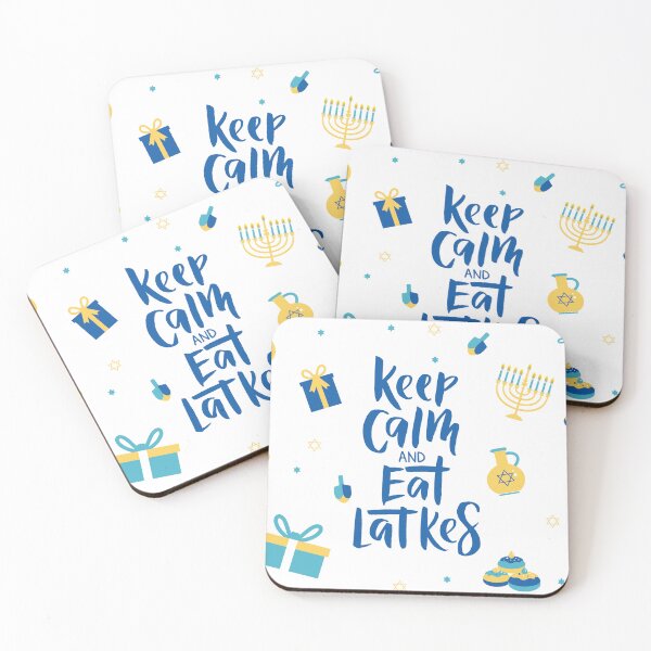 Item preview, Keep calm and eat latkes designed and sold by Nelli Designz.