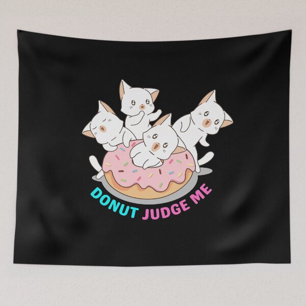 Item preview, Donut Judge me Donut Cats designed and sold by Pixelish.