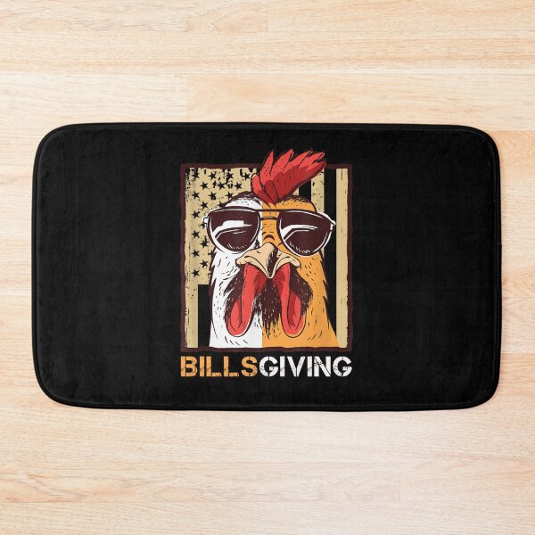 Item preview, BillsGiving Funny Chicken Thanksgiving Baseball Football designed and sold by Rachiirt.
