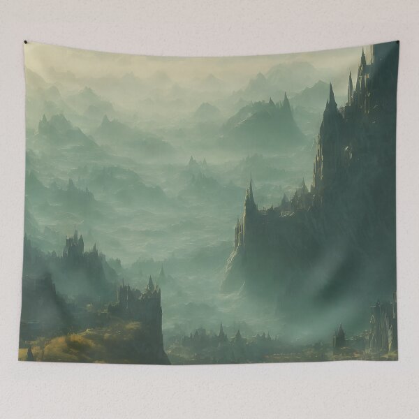 Item preview, Mystical Foggy Art designed and sold by ArtificialCraft.