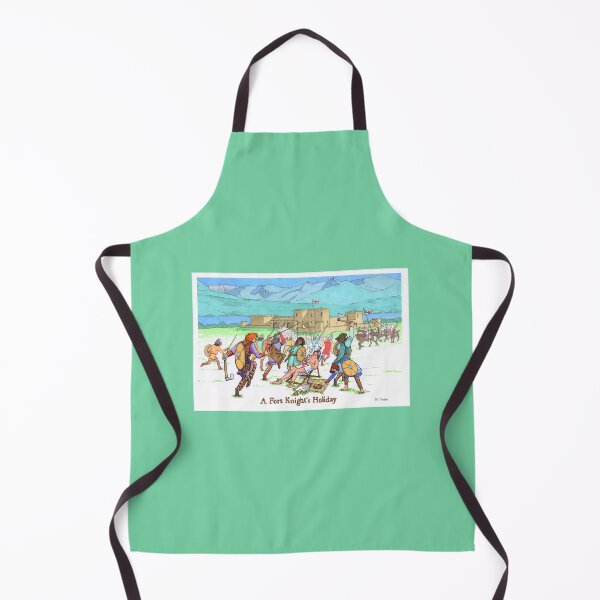 Item preview, A Fort Knight's Holiday - Medieval humor poster designed and sold by MNoblestudio.