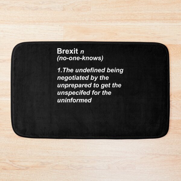 Item preview, Brexit Meaning Poster designed and sold by pengayuhaw.