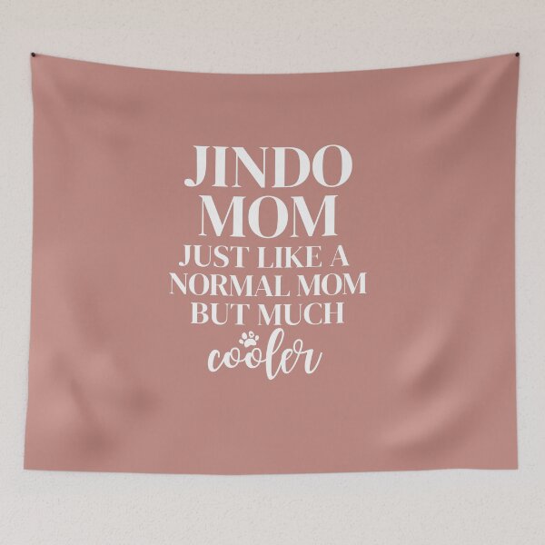 Item preview, Funny Jindo Mom Dog Lover  | Gift for Korean Jindo Mom | Best Jindo Mom Ever designed and sold by JooArtPrints  ★★★★★.