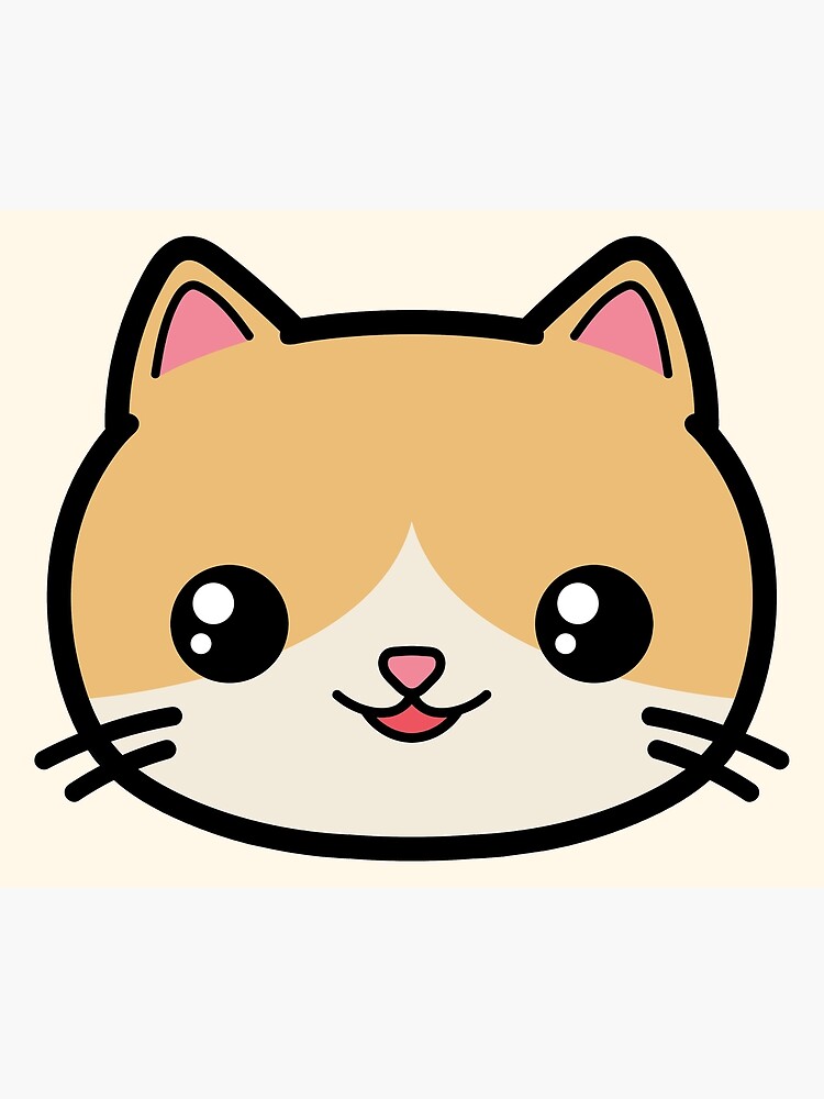 "Kawaii Cat Cute" Poster by awesomekawaii | Redbubble