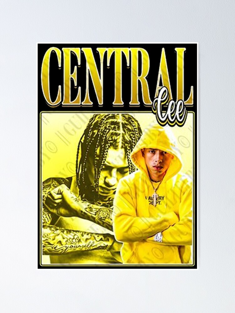 "Central Cee UK Rapper" Poster for Sale by KHADAT Redbubble