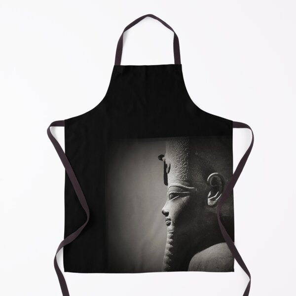 Item preview, Pharaoh Amenhotep III, profile, Black and white, vintage, archaeological museum in Luxor, ancient Egypt photography designed and sold by art-of-egypt.