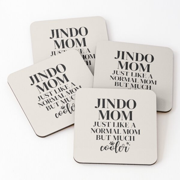 Item preview, Funny Jindo Mom Dog Lover  | Gift for Korean Jindo Mom | Best Jindo Mom Ever designed and sold by JooArtPrints  ★★★★★.