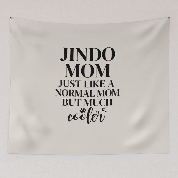 Item preview, Funny Jindo Mom Dog Lover  | Gift for Korean Jindo Mom | Best Jindo Mom Ever designed and sold by JooArtPrints  ★★★★★.
