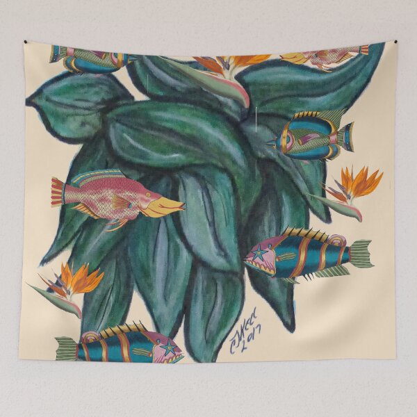 Item preview, Weird Fish Feeding designed and sold by Clyde J. Kell.