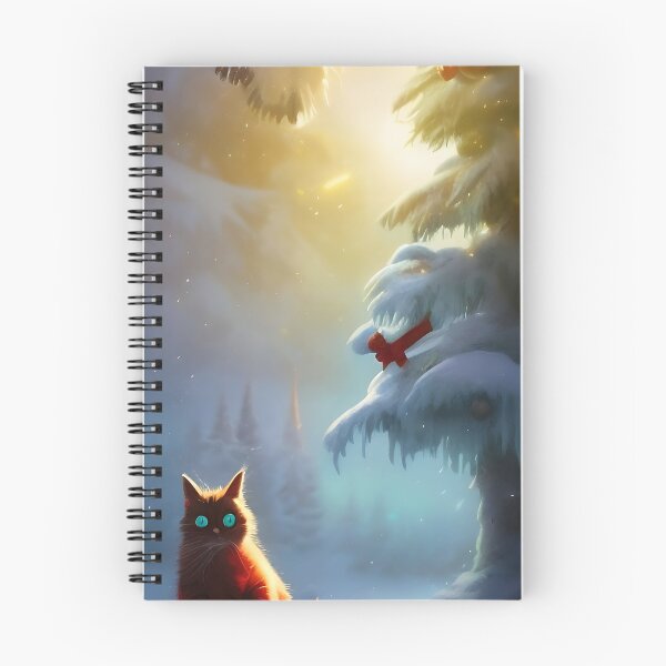 Item preview, Cute Christmas cat designed and sold by omar-alsayed52.