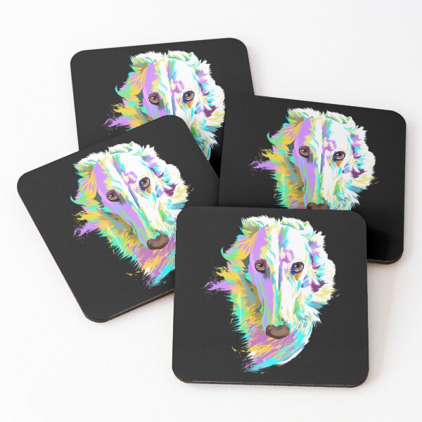 Item preview, Colored Borzoi Dog designed and sold by shuebzryu.