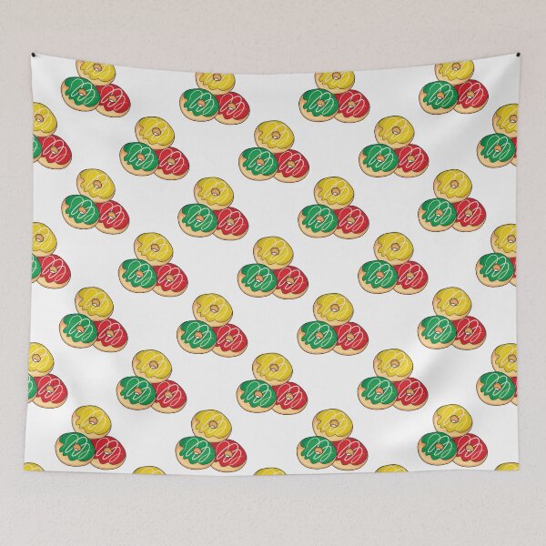 Item preview, Colorful Christmas donuts celebration designed and sold by Donutlovers.