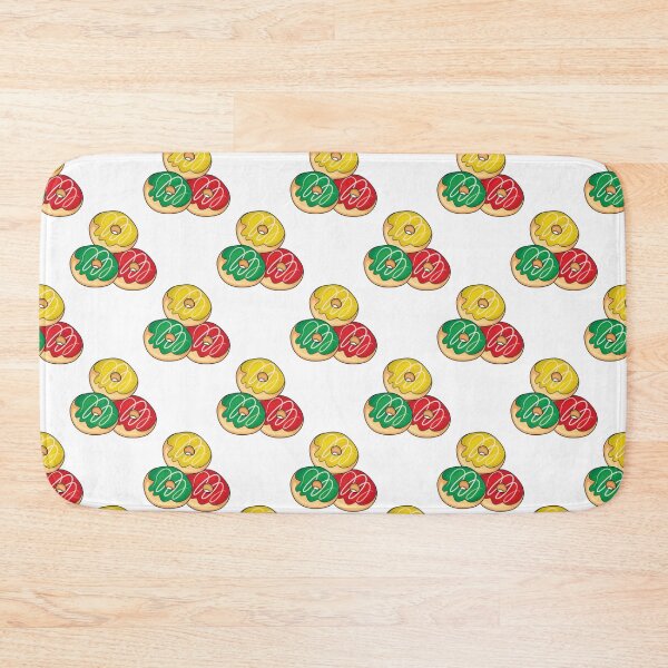 Item preview, Colorful Christmas donuts celebration designed and sold by Donutlovers.