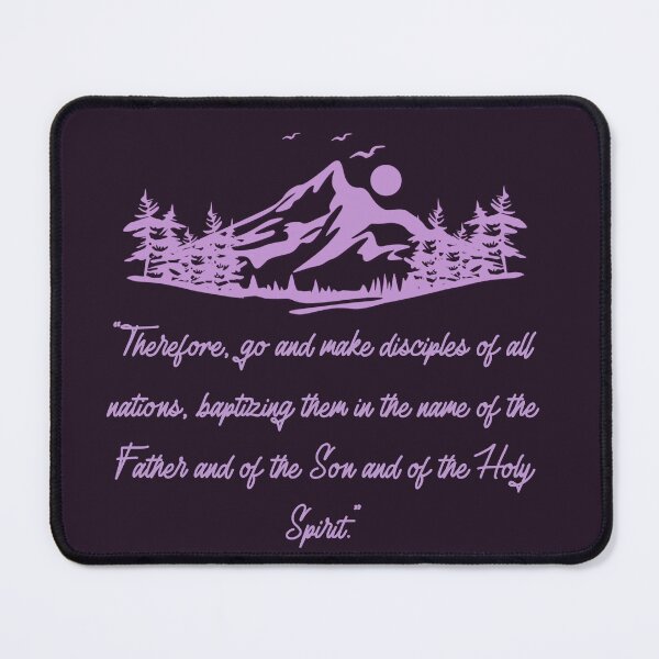 Item preview, Matthew 28:19 designed and sold by SaintsPlace.