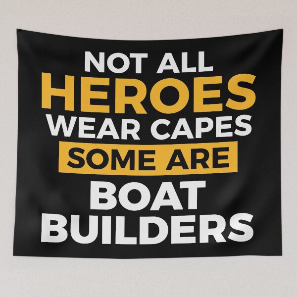 Item preview, Proud Boat Builder Boatbuilding designed and sold by NestaReign.