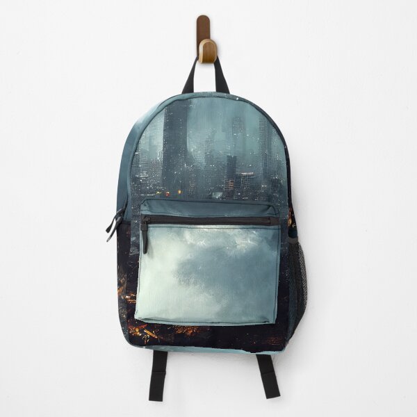 Item preview, Storm over the city designed and sold by AM FineArtPrints.