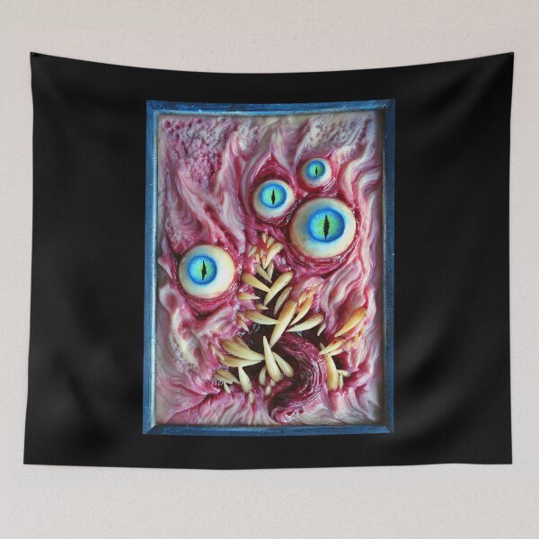 Item preview, Bright eyes monster portrait Classic  designed and sold by pengayuhaw.