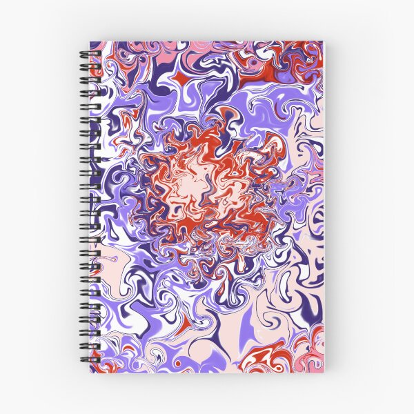Item preview, Marbled and floral inpired allover pattern designed and sold by simplyart767.