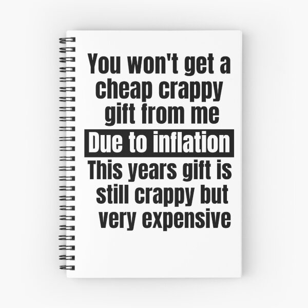 Item preview, Due to inflation no cheap gift designed and sold by R2Dsign.