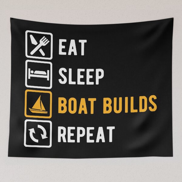 Item preview, Boat Building Boatbuilder Life designed and sold by NestaReign.