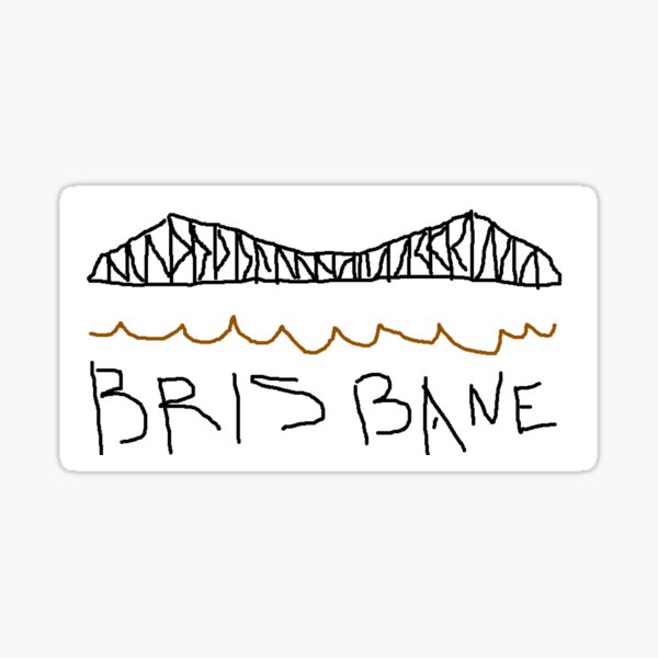 Brisbane, Australia Sticker