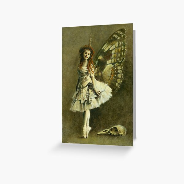 Victorian Gothic Fairy Greeting Card