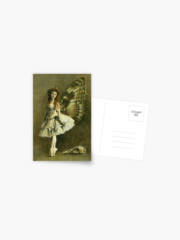 Postcard Album  Set of Art Postcards Fairy Dalia