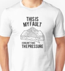 This Is My Fault Tee Geology Pun Funny Geologist Humor Shirt Unisex T-Shirt