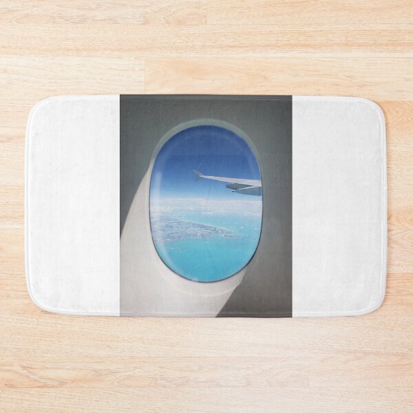 Item preview, Airplane Window, Tropical Blue Ocean, Views, Wanderlust designed and sold by newburyboutique.