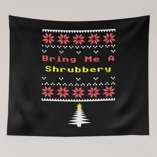 Item preview, Bring me a Shrubbery - Ugly Sweater - British Comedy Classic  designed and sold by pengayuhaw.