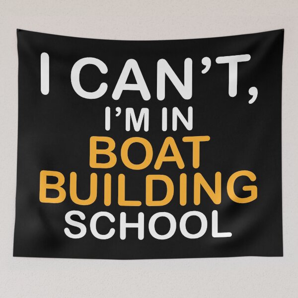 Item preview, Boatbuilder Boat Building Student designed and sold by NestaReign.