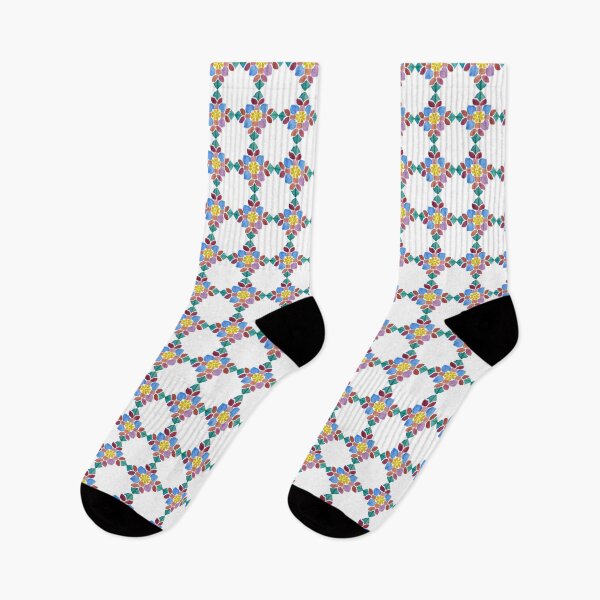 Item preview, Elegant Floral Pattern | Tile Mosaic designed and sold by AyfuDesigns.