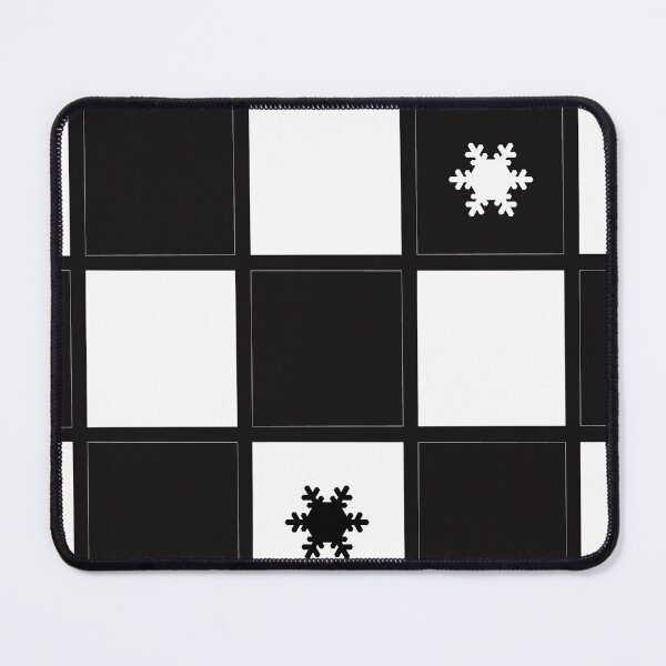 Item preview, Checker snow flake designed and sold by Xatutik.art.
