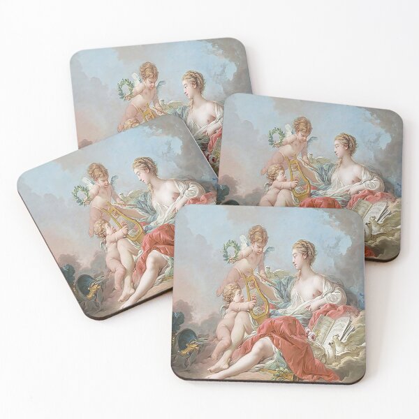 Item preview, Francois Boucher Allegory of Music 1764 designed and sold by MARWA-STORE.