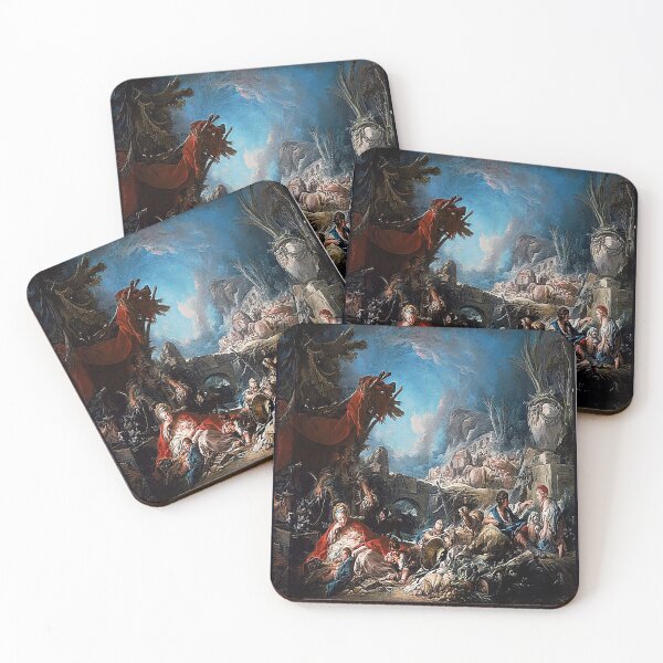 Item preview, François Boucher Halt at the Spring designed and sold by MARWA-STORE.